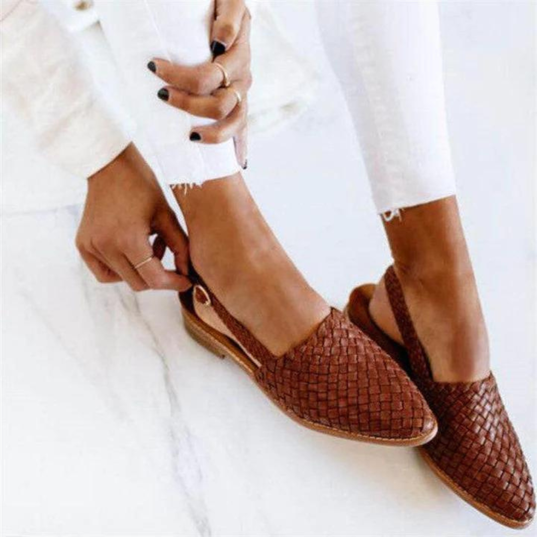 Grace™ Woven Slingback Flats