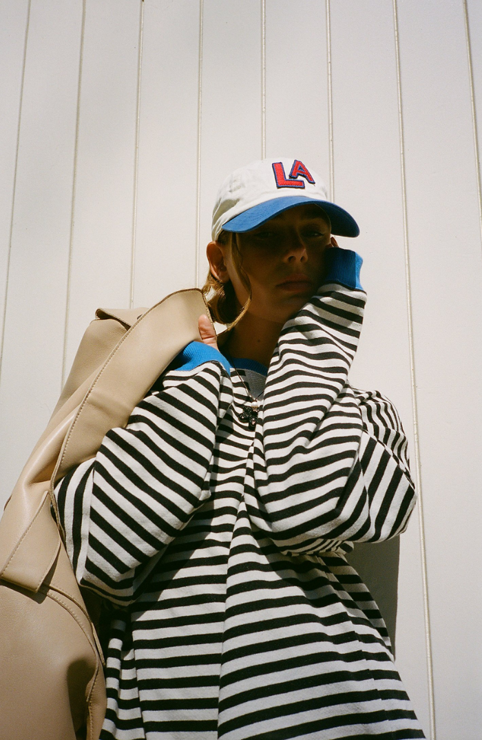 Lina™ | Striped Oversized Sweater