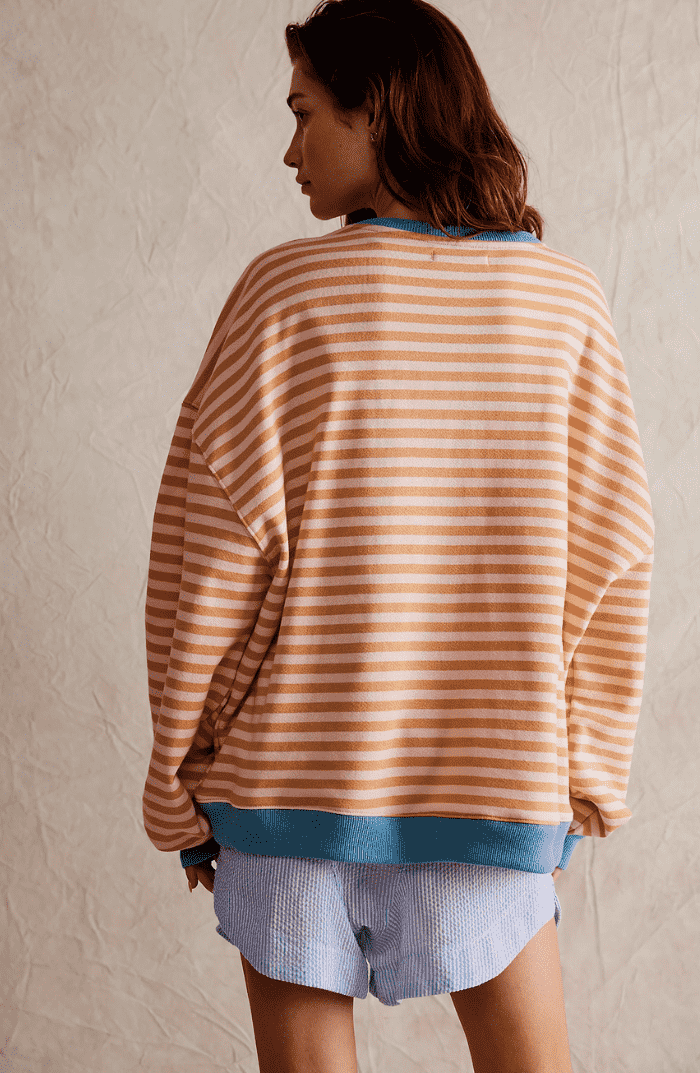 Lina™ | Striped Oversized Sweater
