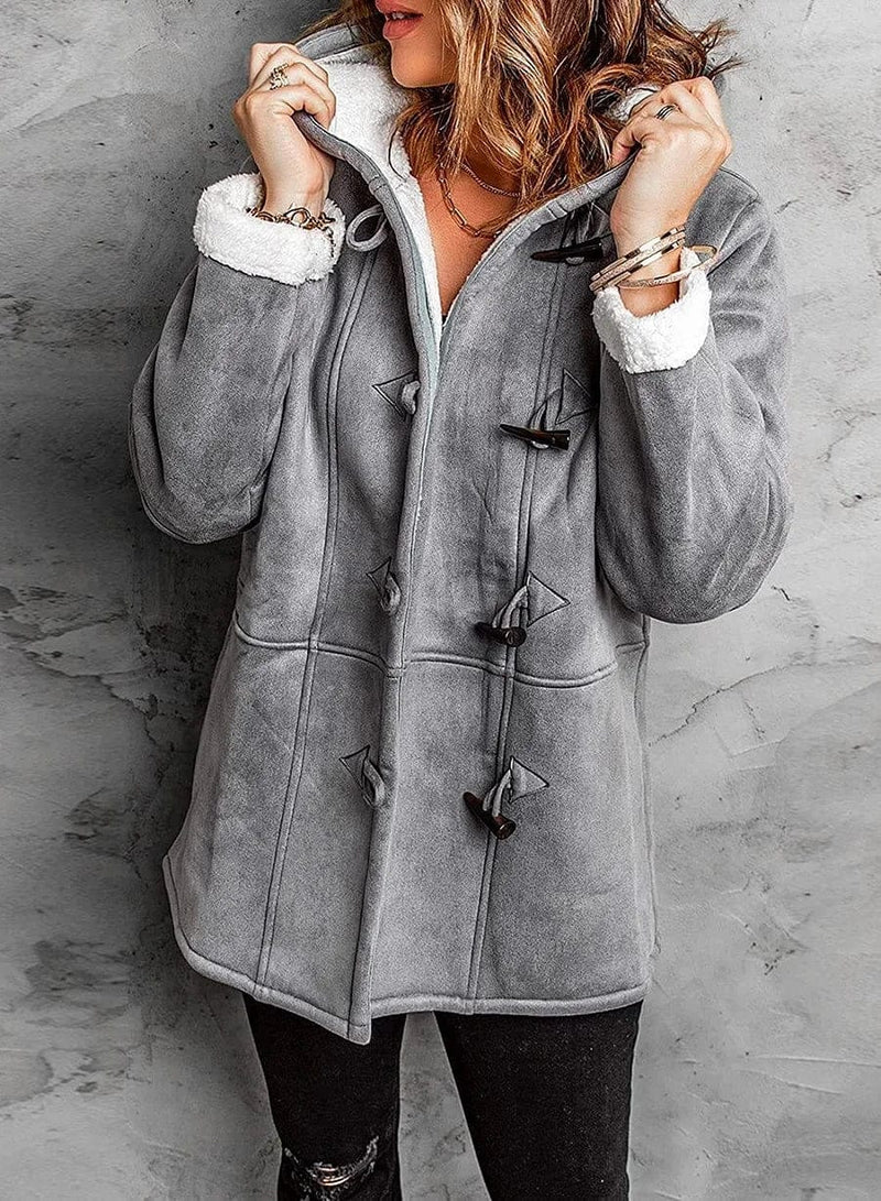 Salma™ - Hooded Cashmere Coat