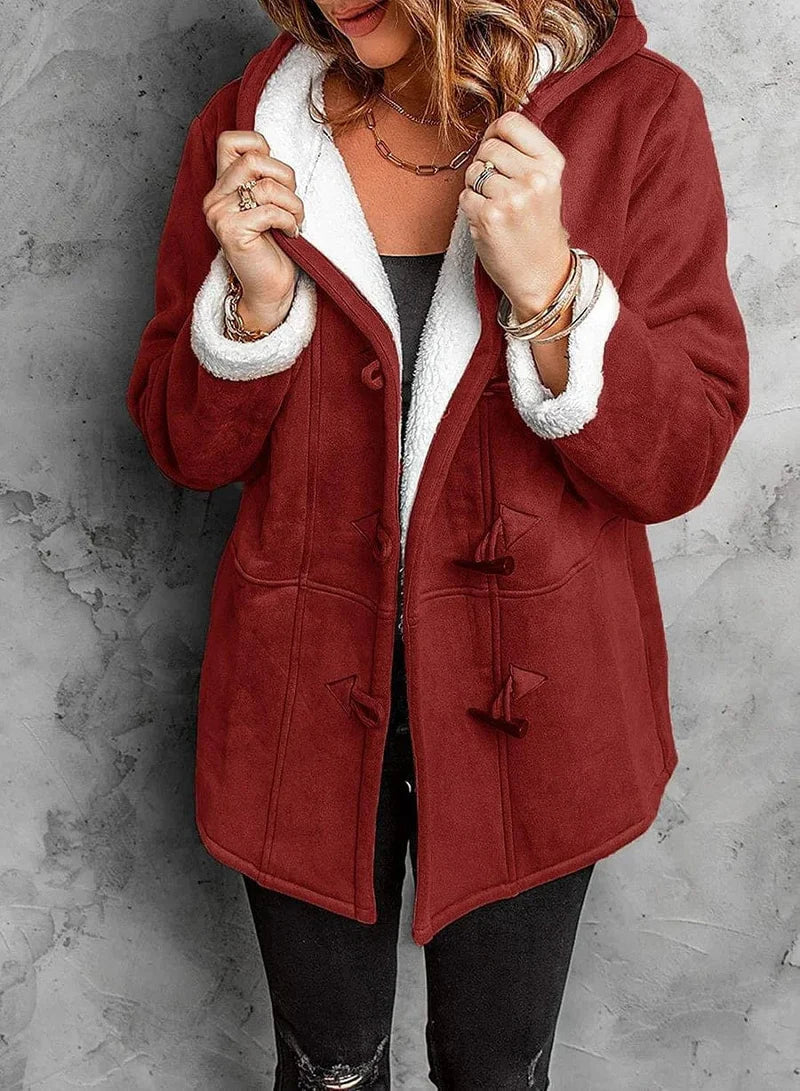 Salma™ - Hooded Cashmere Coat