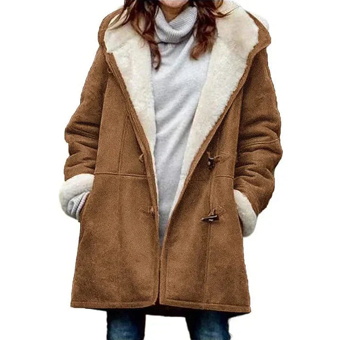 Salma™ - Hooded Cashmere Coat