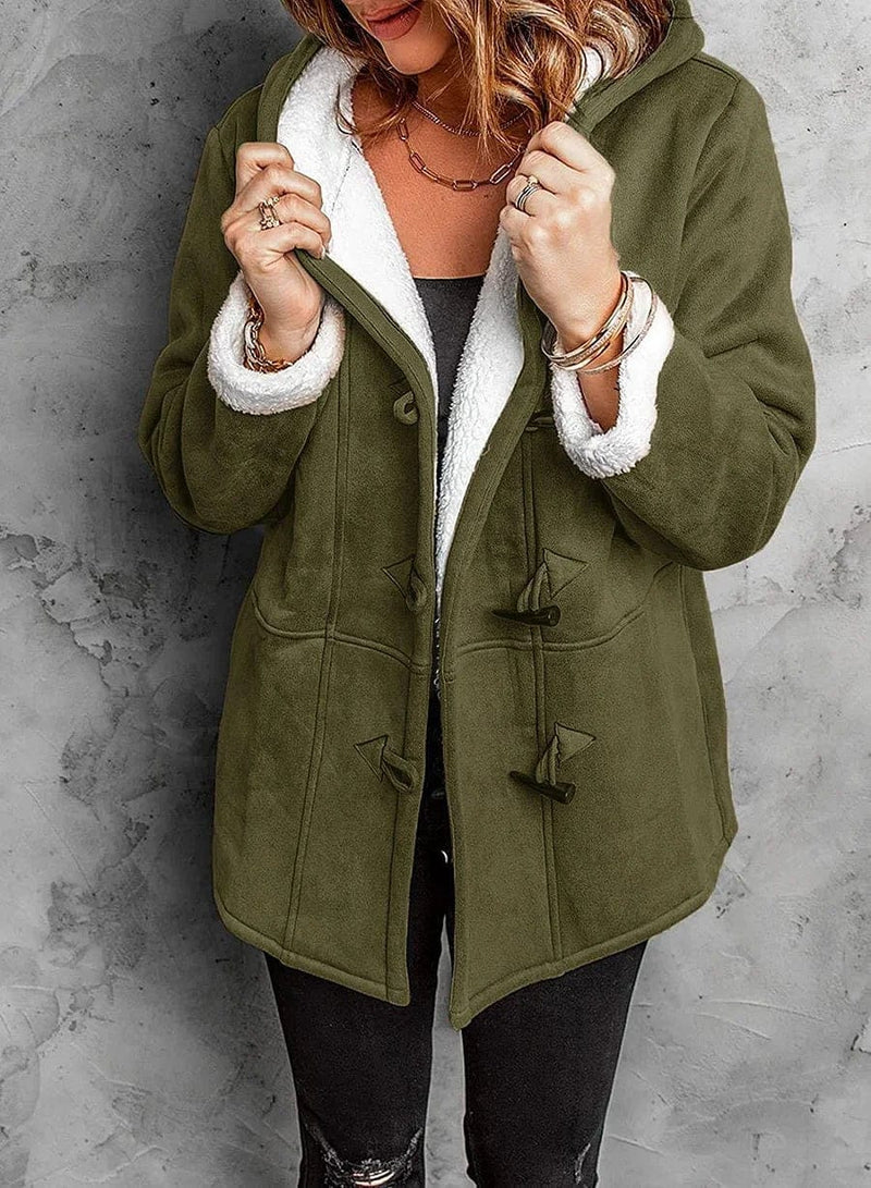 Salma™ - Hooded Cashmere Coat