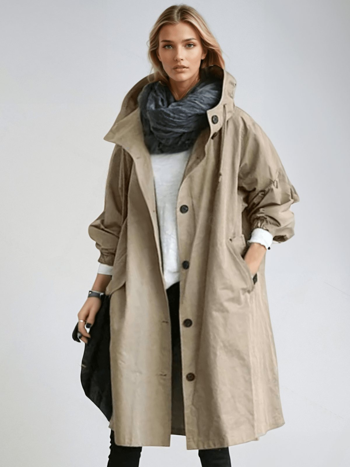 Elizabeth™ - Water Repellent Trench Coat