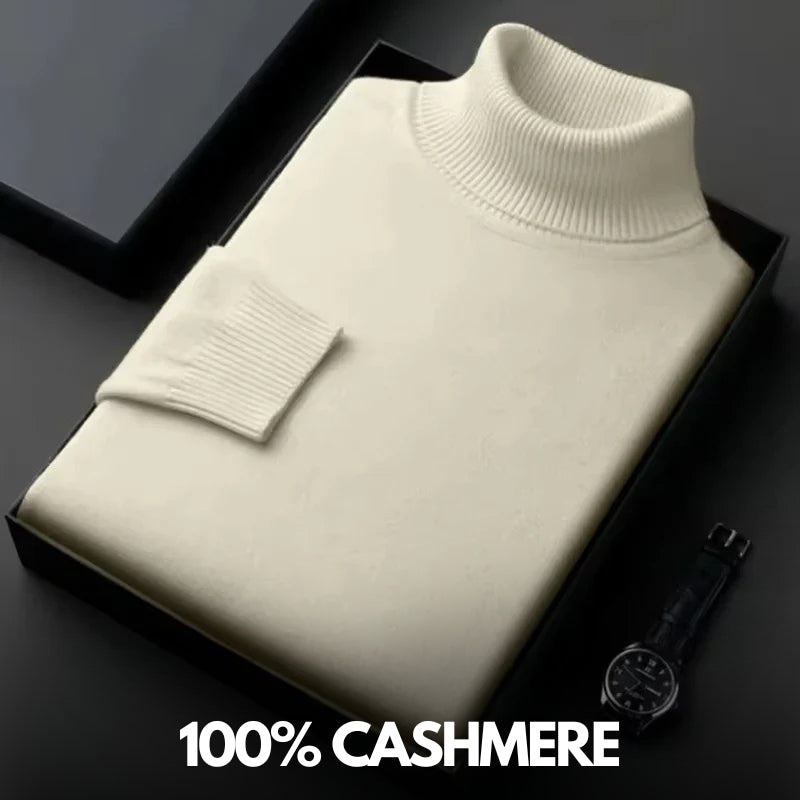 DARIO™ - TURTLENECK CASHMERE SWEATER