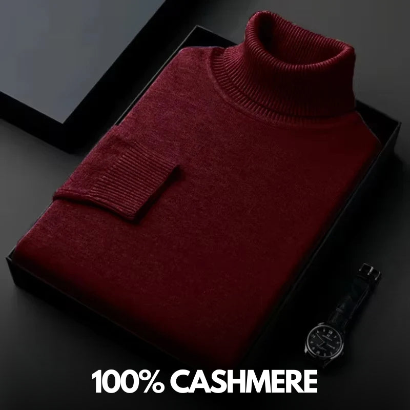 DARIO™ - TURTLENECK CASHMERE SWEATER