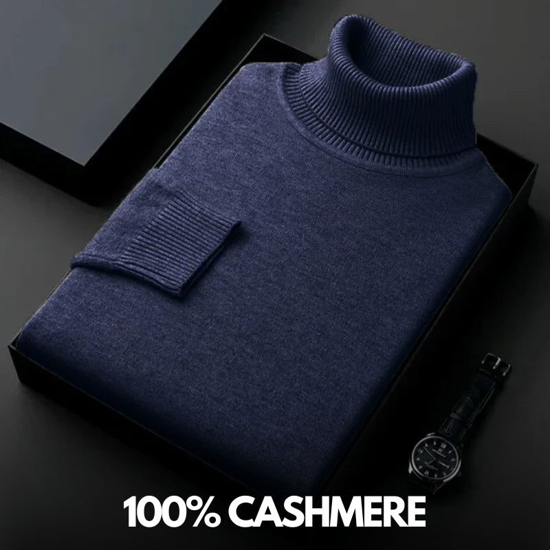 DARIO™ - TURTLENECK CASHMERE SWEATER