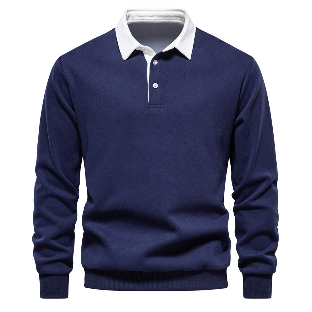 AUSTIN™ – PREMIUM POLO SWEATSHIRT