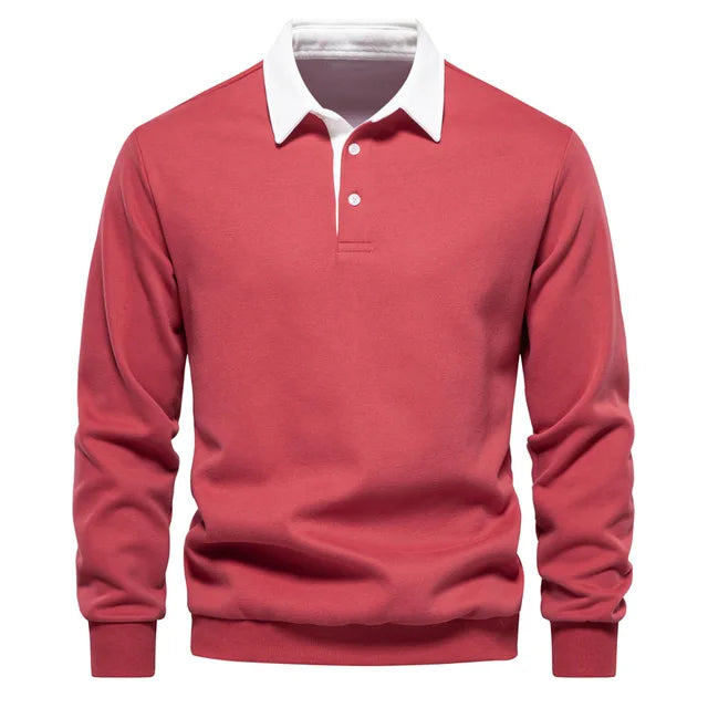 AUSTIN™ – PREMIUM POLO SWEATSHIRT