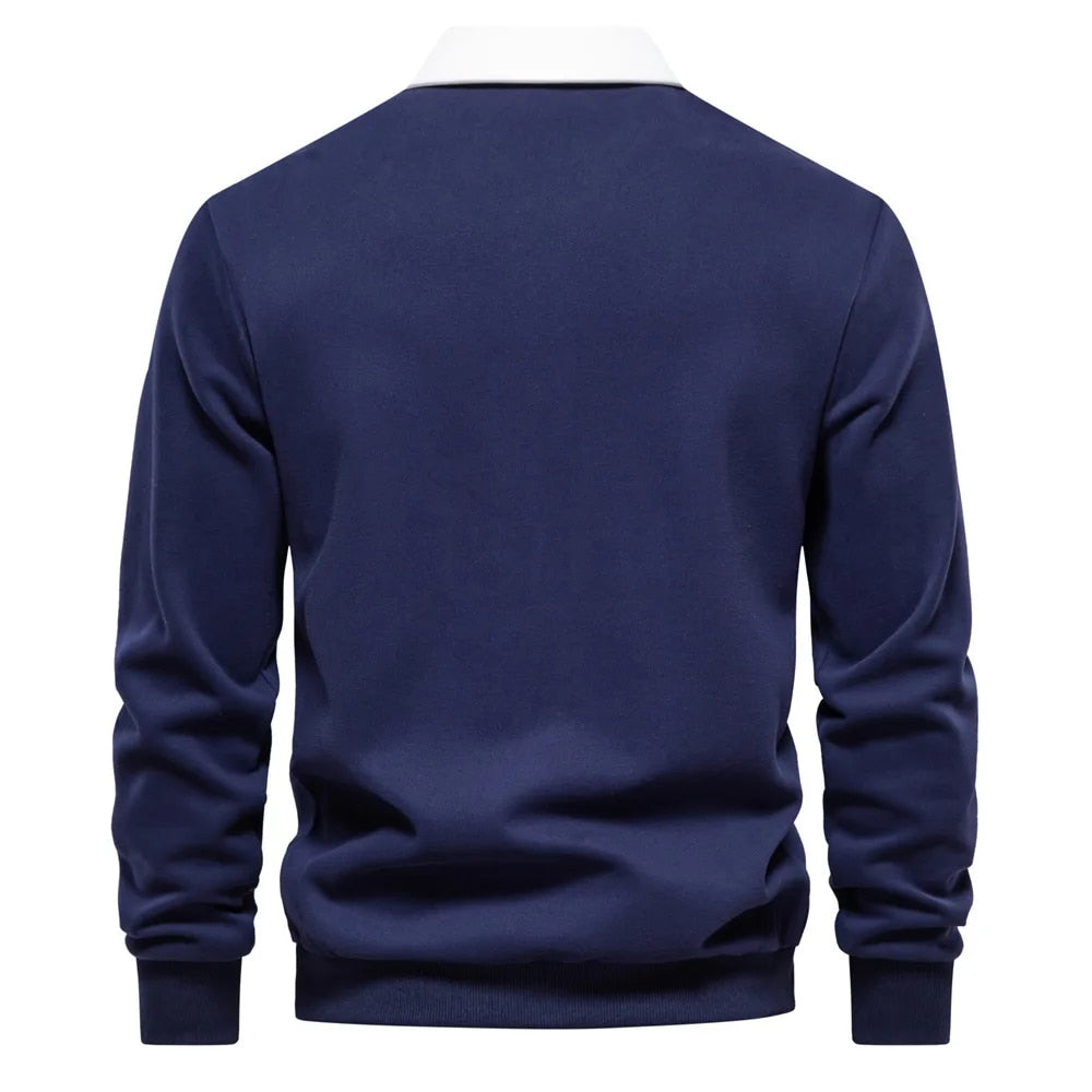 AUSTIN™ – PREMIUM POLO SWEATSHIRT