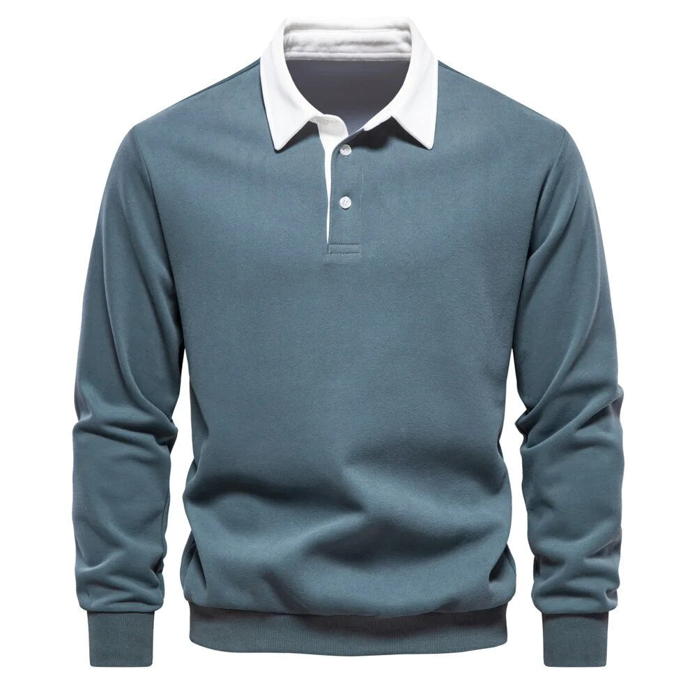 AUSTIN™ – PREMIUM POLO SWEATSHIRT