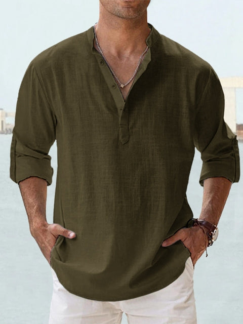 Marco™ | Men's Premium Linen Shirt