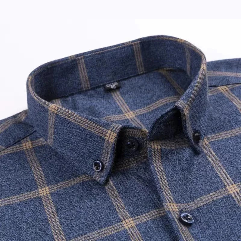 Leo™ - Checked Cotton Shirt